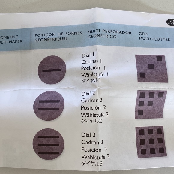 Creative Memories Geometric Multi Maker Punch - Picture 4 of 7